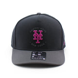 ナイキ キャップ ニューヨーク メッツ CITY CONNECT DRI-FIT RISE 5 PANEL ADJUSTABLE CAP BLACK-ANTHRACITE