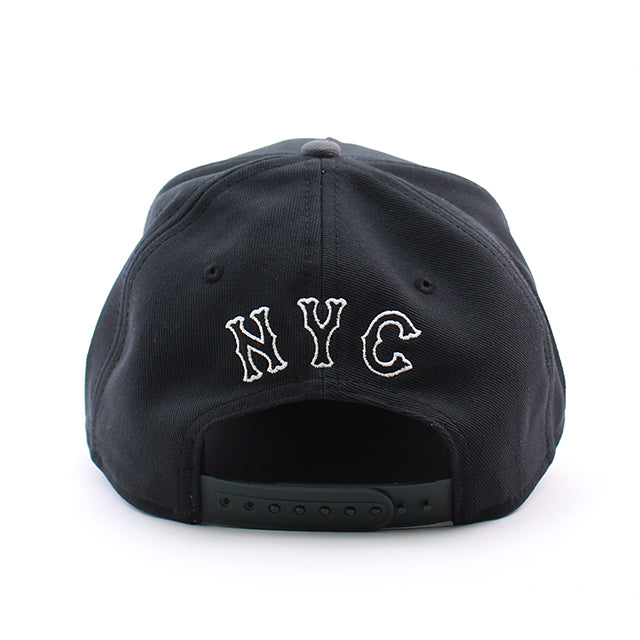 ナイキ キャップ ニューヨーク メッツ CITY CONNECT DRI-FIT RISE 5 PANEL ADJUSTABLE CAP BLACK-ANTHRACITE