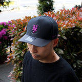 ナイキ キャップ ニューヨーク メッツ CITY CONNECT DRI-FIT RISE 5 PANEL ADJUSTABLE CAP BLACK-ANTHRACITE