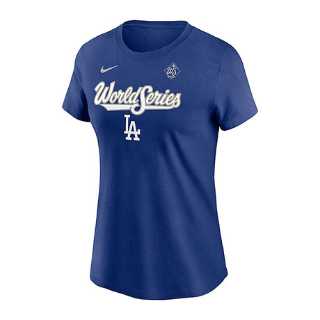 女性用 2025 ワールドシリーズモデル 海外取寄 ナイキ Tシャツ ロサンゼルス ドジャース MLB 2025 WORLD SERIES AUTHENTIC COLLECTION LEGEND DRI-FIT T-SHIRT ROYAL