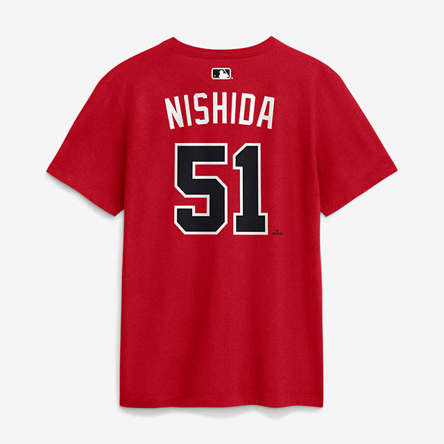 6/18締切・予約販売 西田陸浮モデル ナイキ Tシャツ シカゴ ホワイトソックス MLB 2026 CITY CONNECT NAME & NUMBER T-SHIRT RED