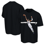 海外取寄 ビクター ウェンバンヤマモデル ナイキ Tシャツ サンアントニオ スパーズ 2025-26 NBA DEFENSIVE PLAYER OF THE YEAR T-SHIRT BLACK (コピー)