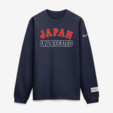 WBC 海外取寄 ナイキ × アンディフィーテッド スウェットシャツ 日本 2026 WORLD BASEBALL CLASSIC COMPLEX COLLAB FLEECE SWEATSHIRT NAVY