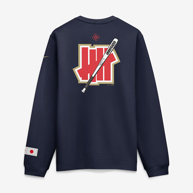 WBC Nike JAPAN UNDEFEATED スウェットシャツ Sサイズ WBC 海外取寄 ナイキ × アンディフィーテッド スウェットシャツ 日本