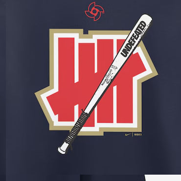 WBC 海外取寄 ナイキ × アンディフィーテッド スウェットシャツ 日本 2026 WORLD BASEBALL CLASSIC COMPLEX COLLAB FLEECE SWEATSHIRT NAVY