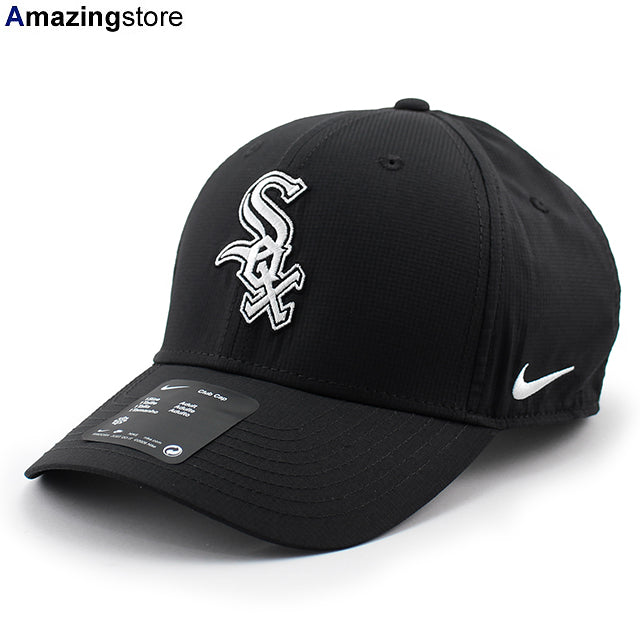 ナイキ キャップ シカゴ ホワイトソックス CLUB STRUCTURED UV POLY RIPSTOP CAP BLACK