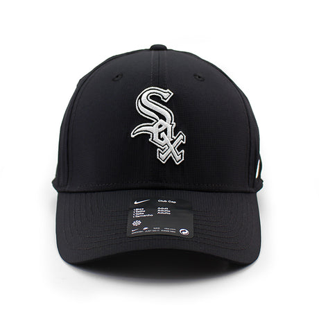 ナイキ キャップ シカゴ ホワイトソックス CLUB STRUCTURED UV POLY RIPSTOP CAP BLACK