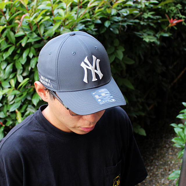 ナイキ キャップ ニューヨーク ヤンキース CLUB STRUCTURED UV POLY RIPSTOP CAP ANTHRACITE