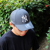 ナイキ キャップ ニューヨーク ヤンキース CLUB STRUCTURED UV POLY RIPSTOP CAP ANTHRACITE