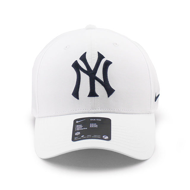ナイキ キャップ ニューヨーク ヤンキース CLUB STRUCTURED UV POLY RIPSTOP CAP WHITE