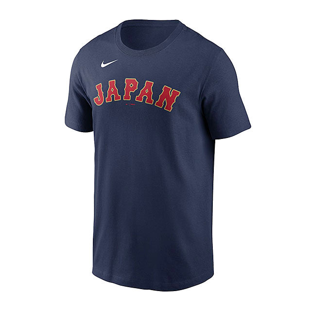 WBC 鈴木誠也モデル 海外取寄 ナイキ Tシャツ 日本代表 2026 WORLD BASEBALL CLASSIC NAME&NUMBER T-SHIRT NAVY