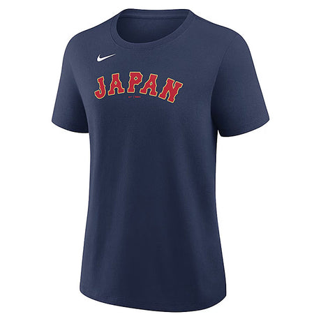 女性用 WBC 大谷翔平モデル 海外取寄 ナイキ Tシャツ 日本代表 2026 WORLD BASEBALL CLASSIC NAME&NUMBER T-SHIRT NAVY