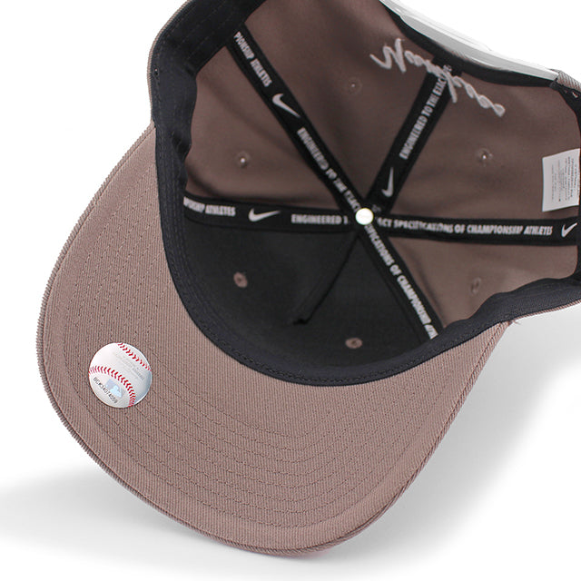 ナイキ キャップ ニューヨーク ヤンキース MLB RISE SNAPBACK CAP BROWN
