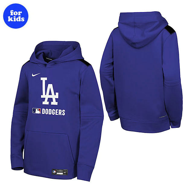 子供用 ナイキ 海外取寄 プルオーバーフーディー ロサンゼルス ドジャース MLB YOUTH AUTHENTIC PULLOVER HOODIE ROYAL