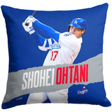 大谷翔平モデル 海外取寄 クッション ロサンゼルス ドジャース MLB PRINTED THROW PILLOW