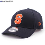 ニューエラ キャップ 9FORTY シラキュース オレンジ NCAA THE LEAGUE ADJUSTABLE CAP NAVY