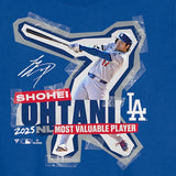 2025 ナショナルリーグ MVP 大谷翔平モデル 海外取寄 ロサンゼルス ドジャース Tシャツ