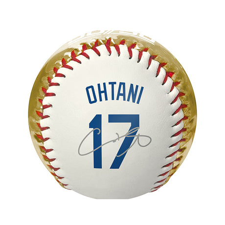 2024 大谷翔平 シーズン50本塁打50盗塁達成記念モデル ボール ロサンゼルス ドジャース ホワイト/ゴールド