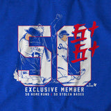 大谷翔平 シーズン50本塁打50盗塁達成記念モデル 海外取寄 Tシャツ ロサンゼルス ドジャース