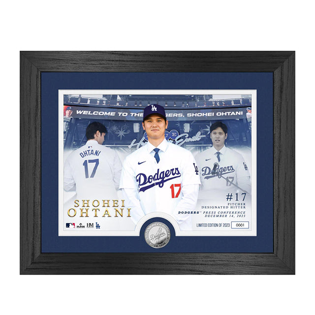 MLB LA Dodgers ドジャース17 大谷翔平選手 飾り額 - 記念グッズ