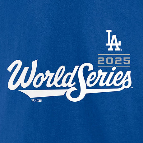 大谷翔平モデル 2025 ワールドシリーズ 海外取寄 Tシャツ ロサンゼルス ドジャース MLB 2025 WORLD SERIES NAME &amp; NUMBER T-SHIRT ROYAL