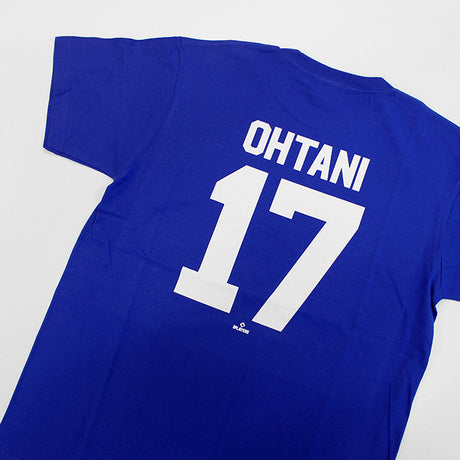 大谷翔平モデル ファナティクス Tシャツ ロサンゼルス ドジャース MLB NAME&NUMBER T-SHIRT ROYAL BLUE