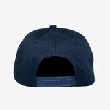 海外取寄 oMA STUDIOS スナップバックキャップ NY CHAIN STITCH SNAPBACK CAP NAVY