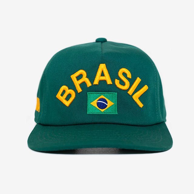 海外取寄 oMA STUDIOS スナップバックキャップ BRASIL WC ARCH SNAPBACK CAP GREEN (コピー)