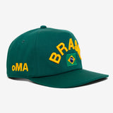 海外取寄 oMA STUDIOS スナップバックキャップ BRASIL WC ARCH SNAPBACK CAP GREEN (コピー)