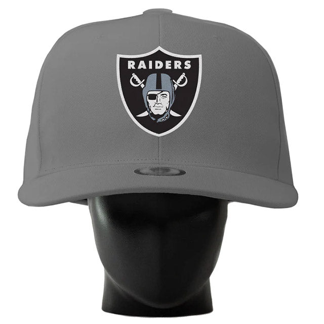 海外取寄 応援グッズ 特大帽子 ラスベガス レイダース NFL UNISEX OVERSIZED CAP GREY