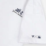 海外取寄 ペーパープレーンズ x ニューヨーク ヤンキース x ファナティクス Tシャツ PLANES X JAŸ-Z30 YANKEE STADIUM ANNIVERSARY T-SHIRT WHITE