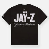 海外取寄 ペーパープレーンズ x ニューヨーク ヤンキース x ファナティクス Tシャツ PLANES X JAŸ-Z30 YANKEE STADIUM ANNIVERSARY T-SHIRT BLACK