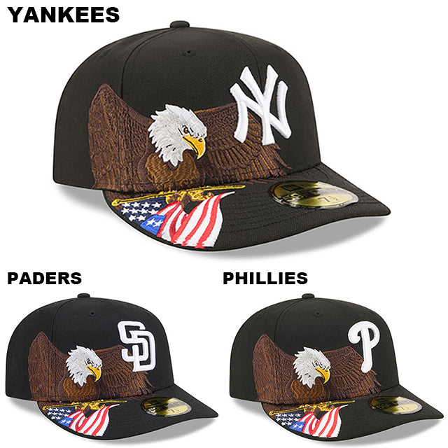 ニューエラ キャップ PC59FIFTY MLB PRE-CURVED AMERICAN EAGLE FITTED CAP