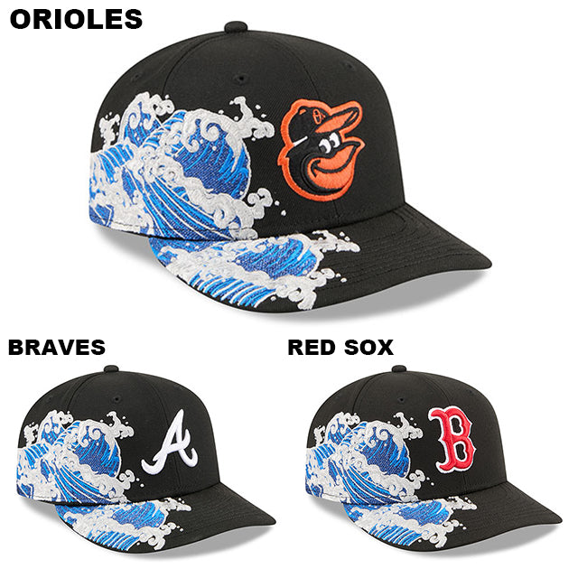 ニューエラ キャップ PC59FIFTY MLB PRE-CURVED SURF THE WAVE FITTED CAP
