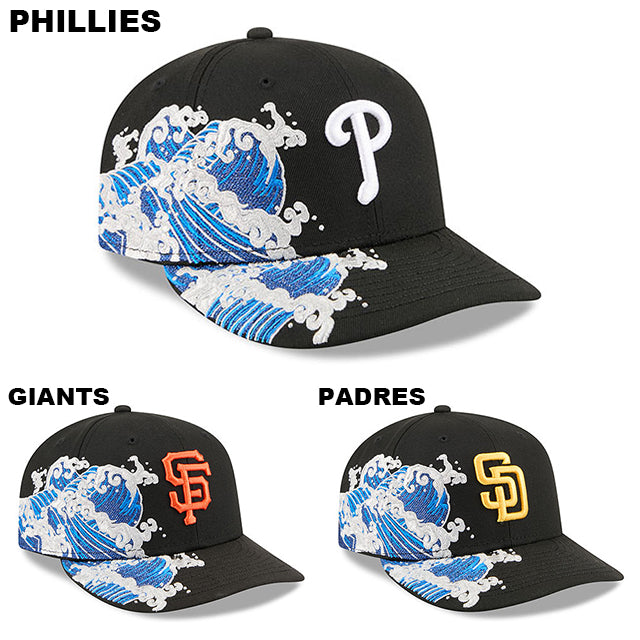 ニューエラ キャップ PC59FIFTY MLB PRE-CURVED SURF THE WAVE FITTED CAP