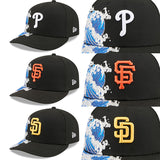 ニューエラ キャップ PC59FIFTY MLB PRE-CURVED SURF THE WAVE FITTED CAP