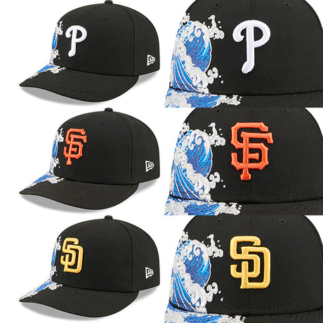 ニューエラ キャップ PC59FIFTY MLB PRE-CURVED SURF THE WAVE FITTED CAP