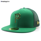 ニューエラ 59FIFTY ピッツバーグ パイレーツ MLB 2023 ST PATRICKS DAY FITTED CAP GREEN