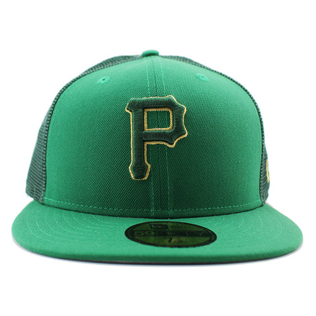 ニューエラ 59FIFTY ピッツバーグ パイレーツ MLB 2023 ST PATRICKS DAY FITTED CAP GREEN