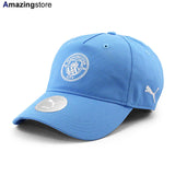 プーマ キャップ マンチェスター シティ PREMIER LEAGUE ESSENTIALS STRAPBACK CAP BLUE