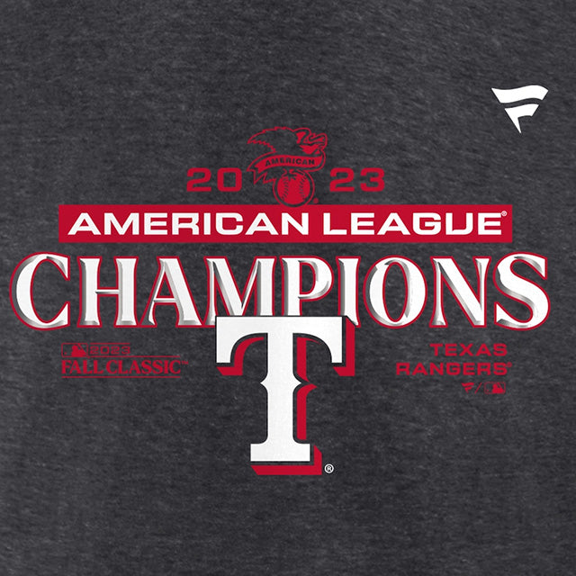 海外取寄 テキサス レンジャーズ 2023 アメリカンリーグチャンピオンロッカールーム Tシャツ TEXAS RANGERS