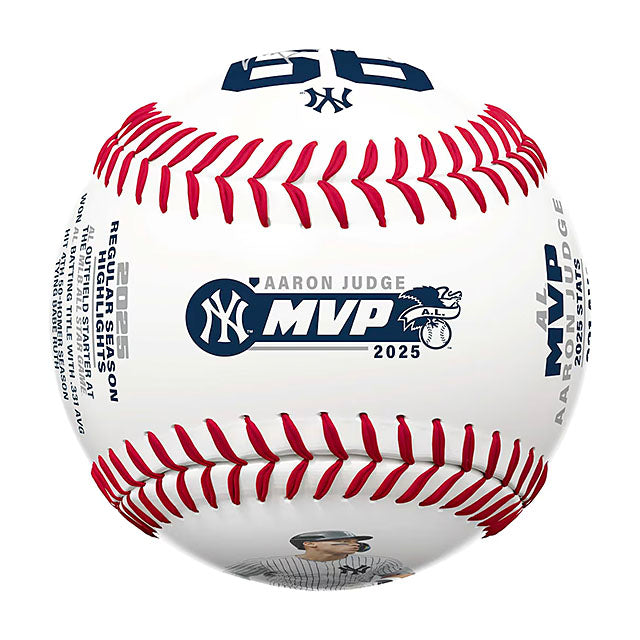 2025 アメリカンリーグ MVP アーロン ジャッジモデル 海外取寄 記念ボール ローリングス ニューヨーク ヤンキース 2025 AMERICAN LEAGUE MVP AWARD WINNER BASEBALL