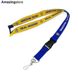 ランヤード レアル マドリード FC REAL MADRID SOCCER LANYARD BLUE YELLOW