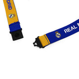 ランヤード レアル マドリード FC REAL MADRID SOCCER LANYARD BLUE YELLOW