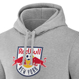 海外取寄 ニューヨーク レッドブルズ プルオーバーフーディー MLS OFFICIAL LOGO PULL OVER HOODIE GREY