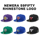 海外取寄 NBA ラインストーンロゴモデル ニューエラ キャップ 59FIFTY NBA RHINESTONE LOGO FITTED CAP