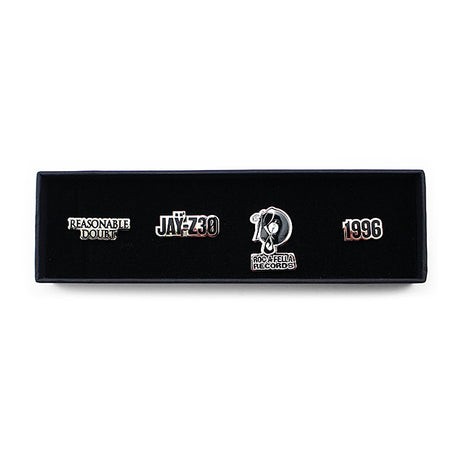 JAY-Z リーズナブル ダウト30周年記念 ペーパープレーンズ ピンバッジ JAY-Z30 REASONABLE DOUBT PIN SET