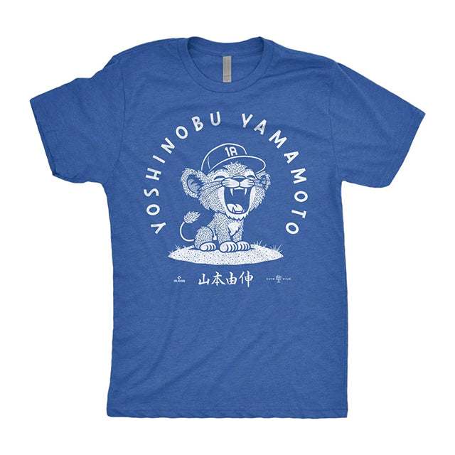 お歳暮 2024 BABY Tシャツ 海外取寄 山本由伸モデル LION 国内外 / T-SHIRT 応援グッズ