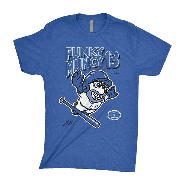 マックス マンシーモデル 海外取寄 ロサンゼルス ドジャース Tシャツ FUNKY MUNCY T-SHIRT