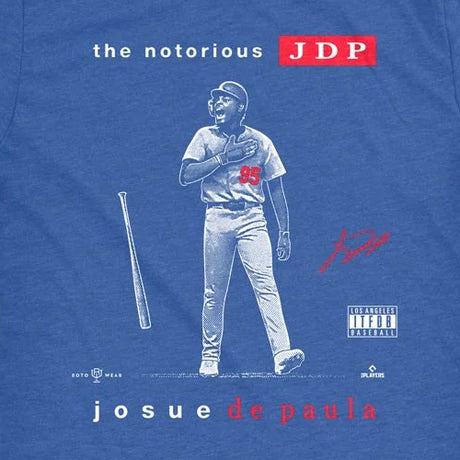 ホスエ デポーラモデル 海外取寄 ロサンゼルス ドジャース Tシャツ THE NOTORIOUS JDP T-SHIRT
